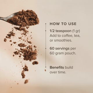 Reishi Mushroom Extract Powder (60 gr) - Bloomable Natural Products