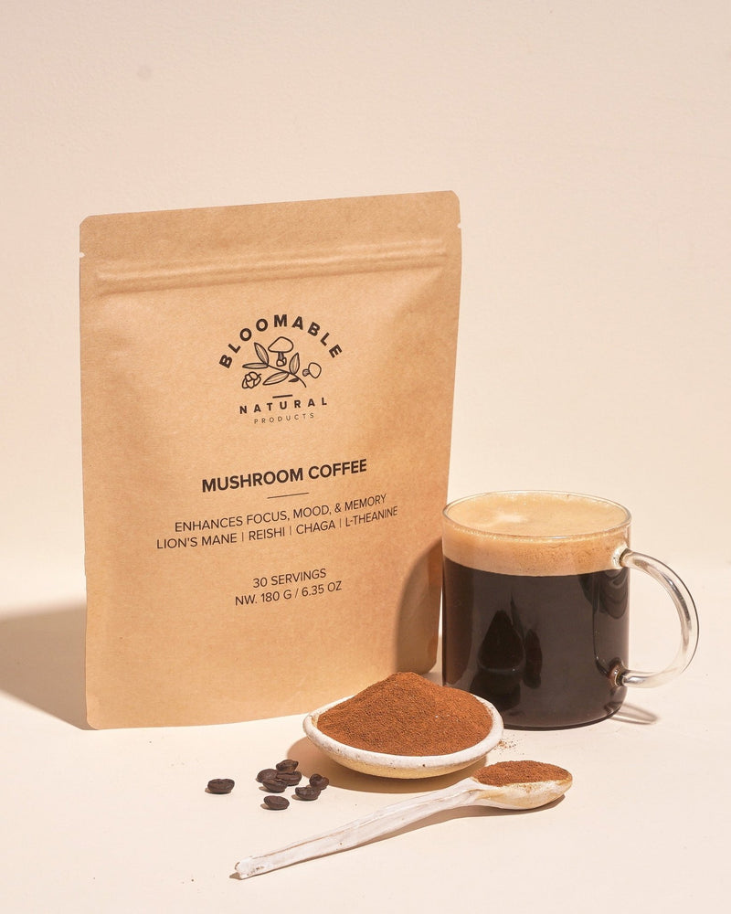 Mushroom Coffee Benefits - Bloomable Mushrooms