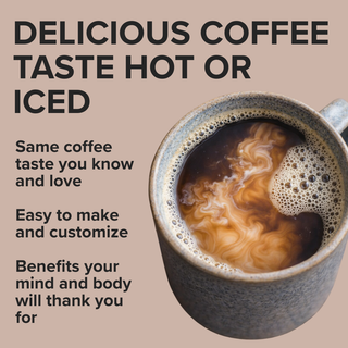 Mushroom Coffee with Lion’s Mane, Reishi, Chaga & L-Theanine (30 servings)