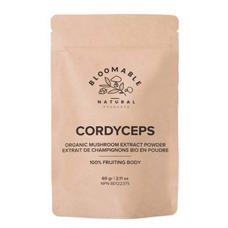 Cordyceps Mushroom Extract Powder (60 gr) - Bloomable Natural Products